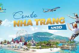 Combo Nha Trang 4N3Đ: Vé máy bay + Khách sạn lưu trú + Đài quan sát Skylight + một bữa tối buffet hải sản